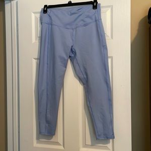 Z by Zella women’s baby blue capri leggings size large